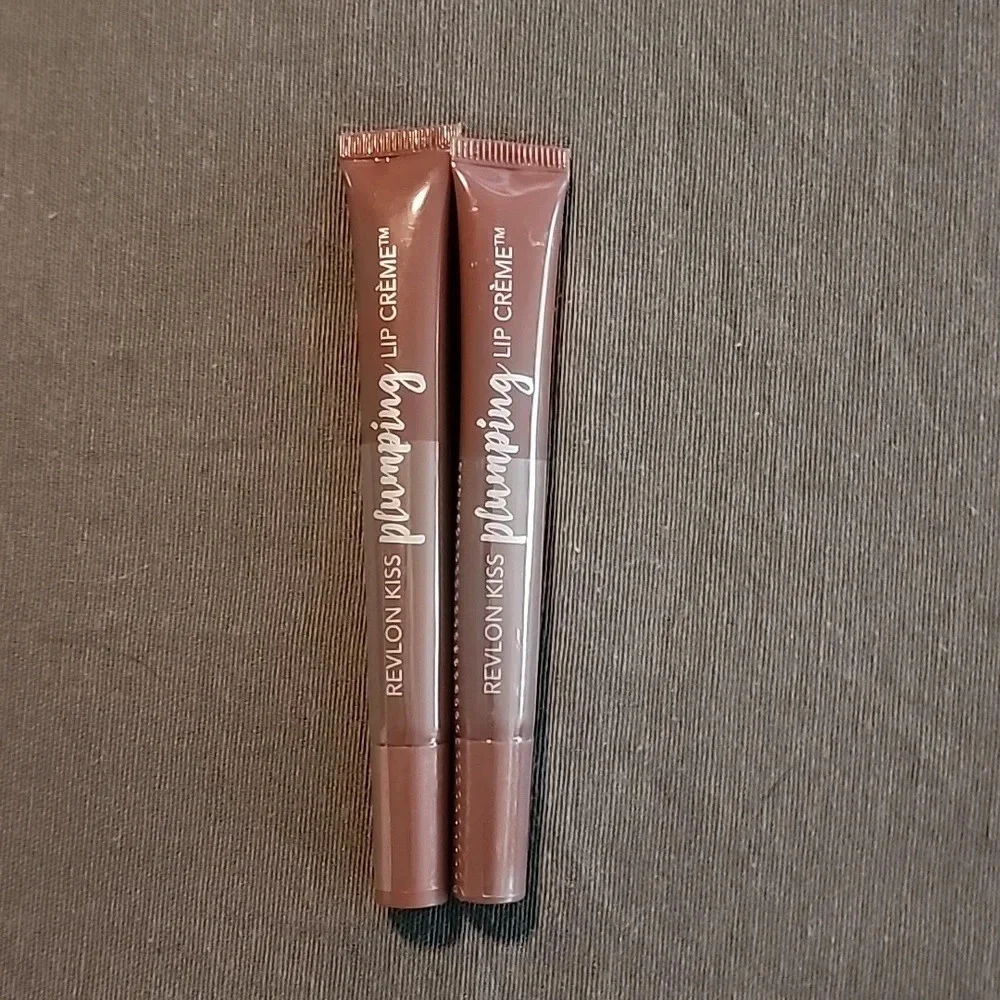 (2) Revlon Kiss Plumping Lip Creme-540 Velvet Mink